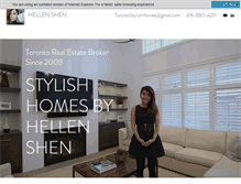 Tablet Screenshot of hellenshen.com